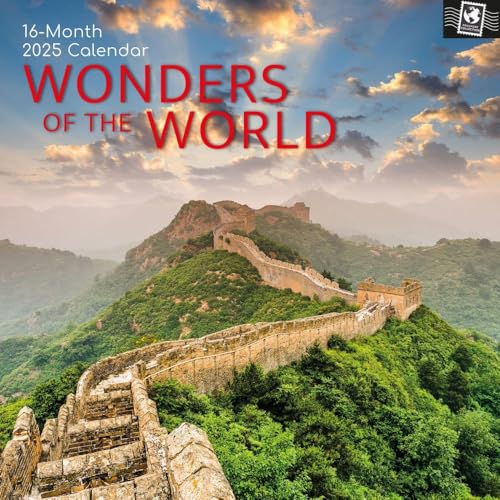 Wonders of the World – Wunder der Welt 2025 – 16-Monatskalender: Original Gifted Stationery-Kalender [Mehrsprachig] [Kalender] (Wall-Kalender)
