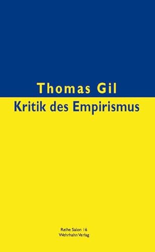 Kritik des Empirismus (Reihe Salon)