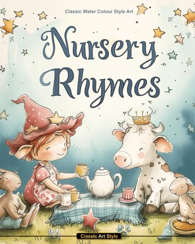 Nursery Rhymes: Classic Water Colour Style Art von Independently published