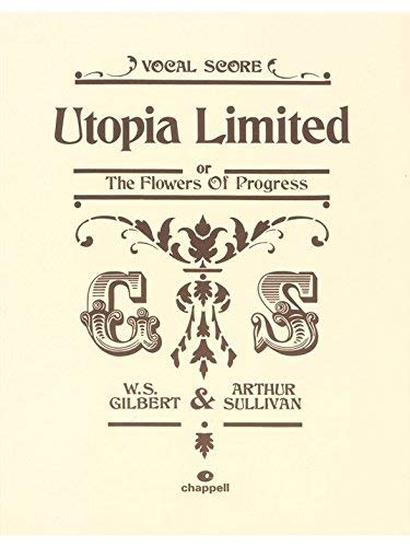 Utopia Limited: (Vocal Score)