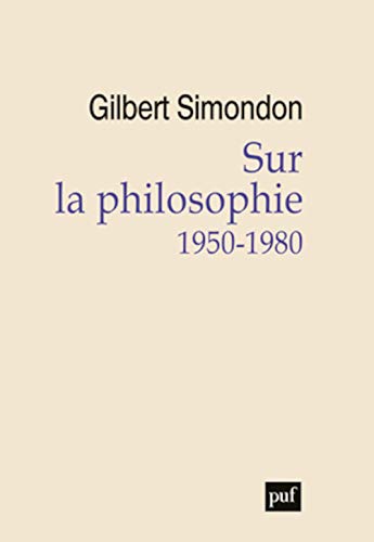 Sur la philosophie (1950-1980) von PUF