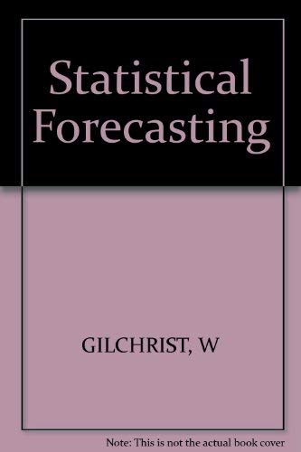 Statistical Forecasting von John Wiley & Sons Ltd