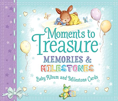 Moments to Treasure Baby Album and Milestone Cards: Memories and Milestones