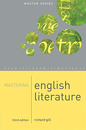 Mastering English Literature: Third Edition (Macmillan Master Series)