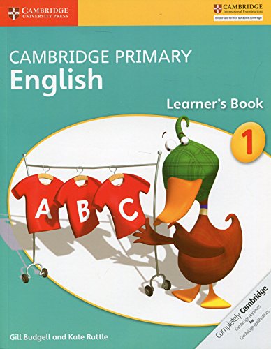 Cambridge Primary English Stage 1 Learner's Book: Learner's Book, 1 von Cambridge University Press