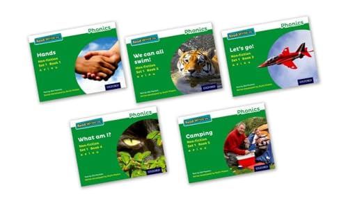 Read Write Inc - Phonics Set 1 Green Non-fiction Pack of 5 (NC READ WRITE INC - PHONICS)