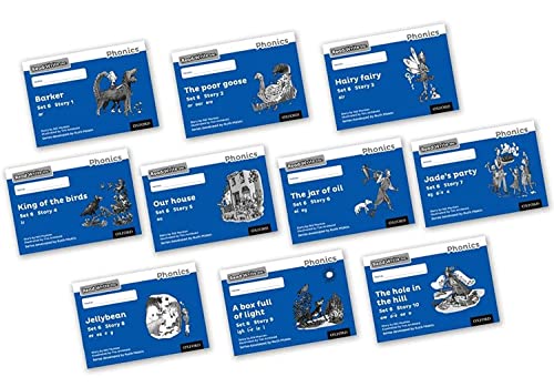 Read Write Inc - Phonics Set 6 Blue Story Books - Black and White Pack of 10 (NC READ WRITE INC - PHONICS) von Oxford University Press