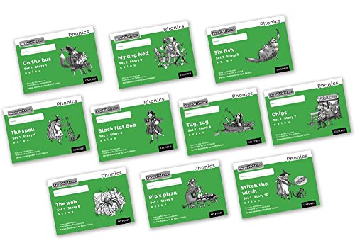 Munton, G: Read Write Inc. Phonics: Black and White Green Se Paperback – 7 July 2016 (10er pack) (NC READ WRITE INC - PHONICS) Munton, G: Read Write Inc. Phonics: Black and White Green Se Paperback – 7 July 2016 (10er pack) (NC READ WRITE INC - PHONICS)