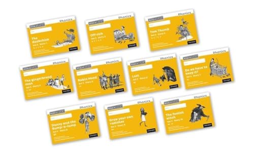 Read Write Inc - Phonics Set 5 Yellow Story Books - Black and White Pack of 10 (NC READ WRITE INC - PHONICS) Read Write Inc - Phonics Set 5 Yellow Story Books - Black and White Pack of 10 (NC READ WRITE INC - PHONICS)