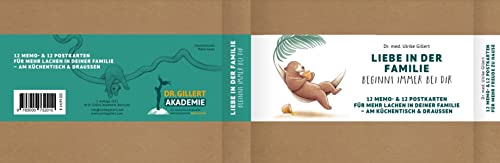 Liebe in der Familie beginnt immer bei dir: 12 Memo- und 12 Postkarten für mehr Lachen in deiner Familie - am Küchentisch und draußen