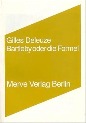 Bartleby oder Die Formel (IMD)