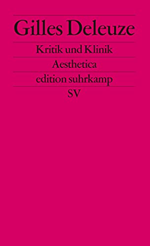 Kritik und Klinik (edition suhrkamp) von Suhrkamp Verlag AG
