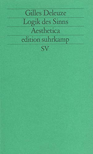 Logik des Sinns (edition suhrkamp)