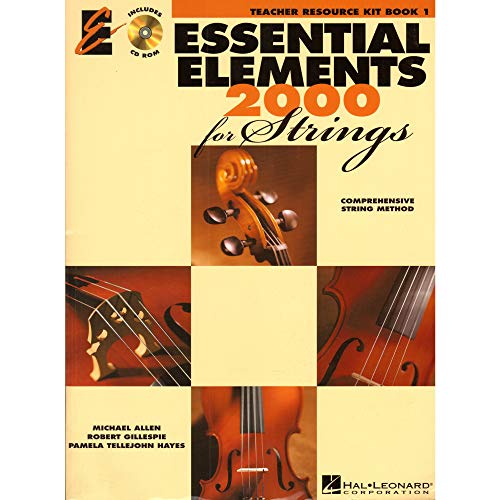 Essential Elements for Strings - Book 1: Teacher Resource Kit: Teacher Resource Kit: Lesson Plans and Student Activity Worksheets (Essential Elements 2000) von HAL LEONARD