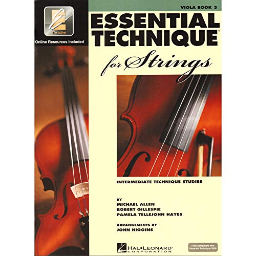 Essential Technique for Strings with Eei: Viola: A Comprehensive String Method: Intermediate Technique Studies Essential Technique for Strings with Eei: Viola: A Comprehensive String Method: Intermediate Technique Studies