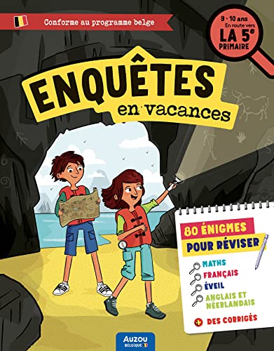J'enquête en vacances - En route vers la 5e primaire von AUZOU