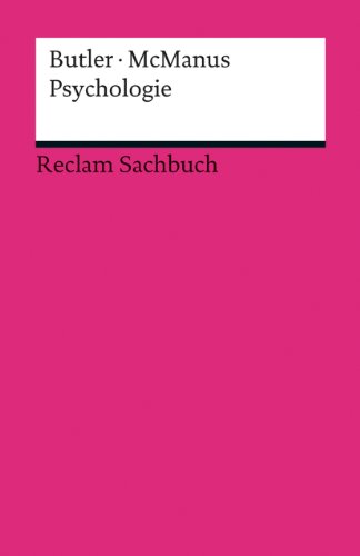 Psychologie: Eine Einführung (Reclams Universal-Bibliothek)