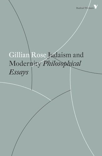 Judaism and Modernity: Philosophical Essays (Radical Thinkers) von Verso