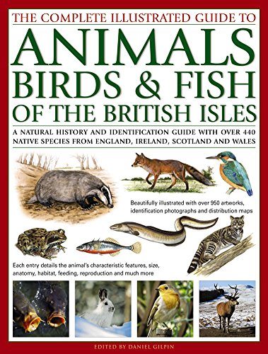 The Complete Illustrated Guide to Animals, Birds & Fish of the British Isles: A Natural History and Identification Guide with Over 440 Native Species from England, Ireland, Scotland and Wales von Southwater
