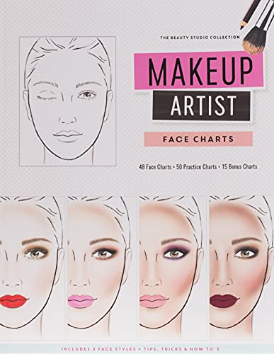Makeup Artist Face Charts (The Beauty Studio Collection) von Createspace Independent Publishing Platform