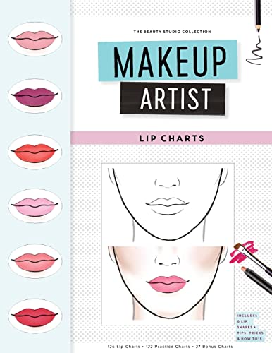 Makeup Artist Lip Charts (Beauty Studio Collection) von CREATESPACE