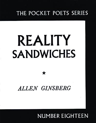 Reality Sandwiches: 1953-1960 (City Lights Pocket Poets Series) von City Lights Publishers