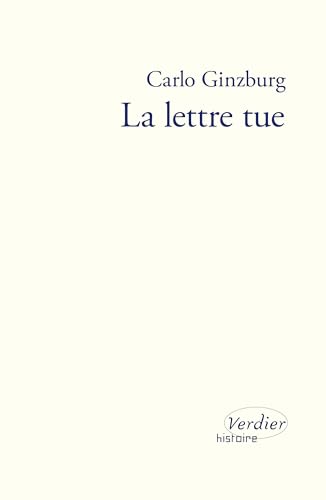 La lettre tue von VERDIER