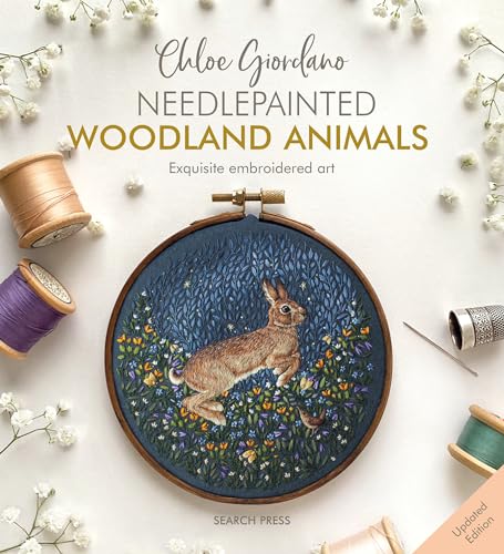 Needlepainted Woodland Animals: Exquisite Embroidered Art