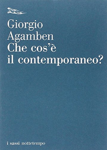 Che cos'è il contemporaneo? (I sassi)