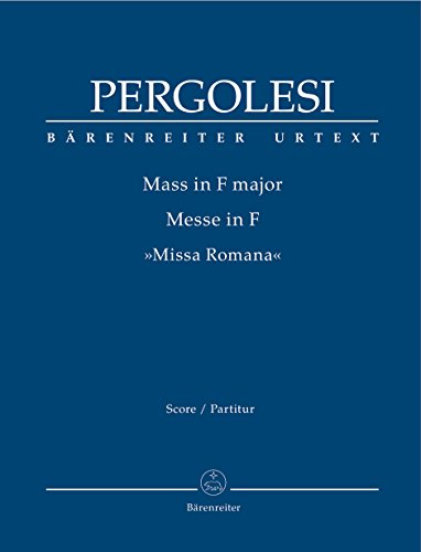 Messe F-Dur -Missa Romana-. Partitur, Urtextausgabe, BÄRENREITER URTEXT
