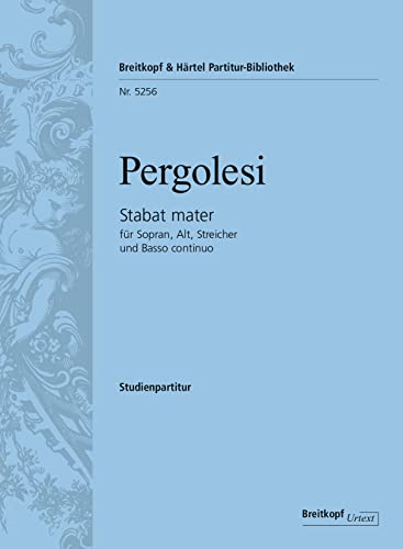 Stabat Mater - Breitkopf Urtext - Studienpartitur (PB 5256)