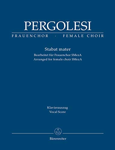 Stabat Mater: Bearbeitet für Frauenchor SMA. Klavierauszug Stabat Mater: Bearbeitet für Frauenchor SMA. Klavierauszug