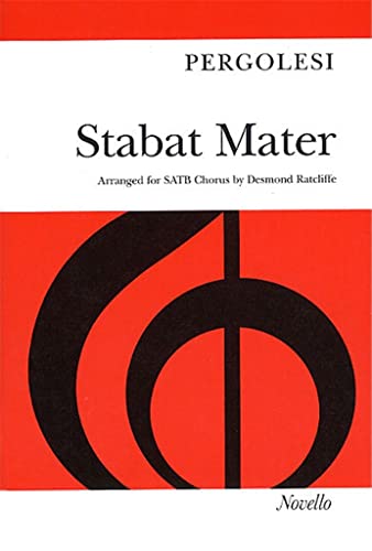 Stabat Mater. Gemischter Chor mit Klavier/Orgel. Einzelstimme: Arranged for Soprano and Alto soli, SATB Chorus, Strings, and Organ (Optional): Vocal Score
