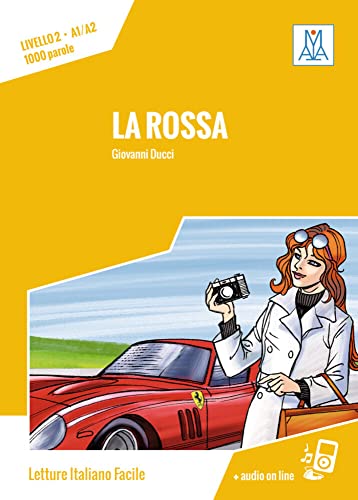 La rossa: Livello 2 / Lektüre + Audiodateien als Download (Letture Italiano Facile) von Hueber