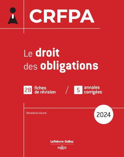CRFPA 2024 - Le droit des obligations von DALLOZ