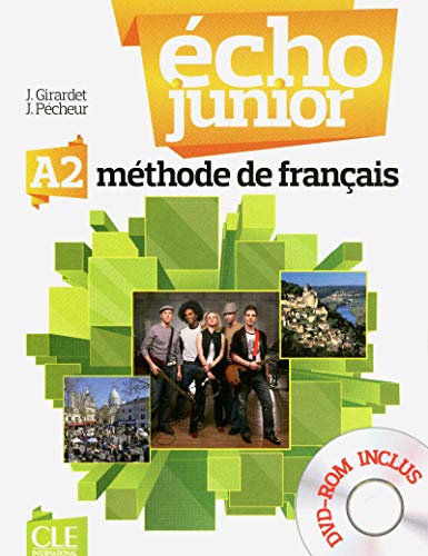 Echo Junior A2 Podrecznik z plyta DVD ROM: Livre de l'eleve + DVD-Rom A2 von CLE INTERNAT
