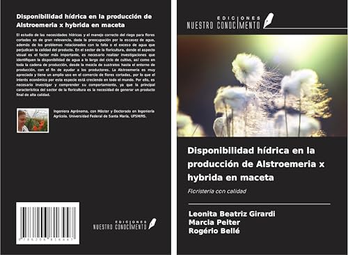 Disponibilidad hídrica en la producción de Alstroemeria x hybrida en maceta: Floristería con calidad von Ediciones Nuestro Conocimiento