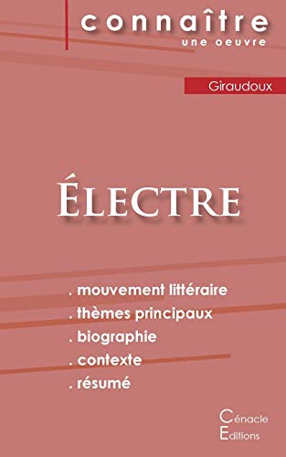 Fiche de lecture Électre de Jean Giraudoux (Analyse littéraire de référence et résumé complet)