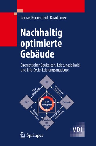 Nachhaltig optimierte Gebäude: Energetischer Baukasten, Leistungsbündel und Life-Cycle-Leistungsangebote (VDI-Buch) von Springer
