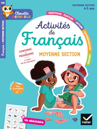 Chouette Maternelle - Activités de français Moyenne Section - 4 ans: Chouette entrainement Par Matière von HATIER