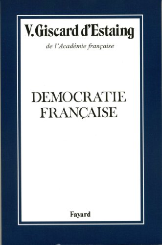Démocratie française von FAYARD