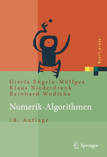 Numerik-Algorithmen: Verfahren, Beispiele, Anwendungen (Xpert.press) von Springer