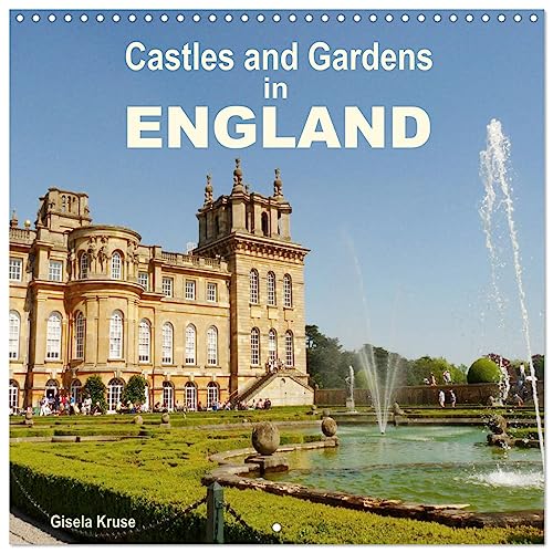 Castles and Gardens in England (Wandkalender 2024 30x30 cm 30x60 cm geöffnet) CALVENDO Broschürenkalender mit Monatskalendarium zum Eintragen von CALVENDO