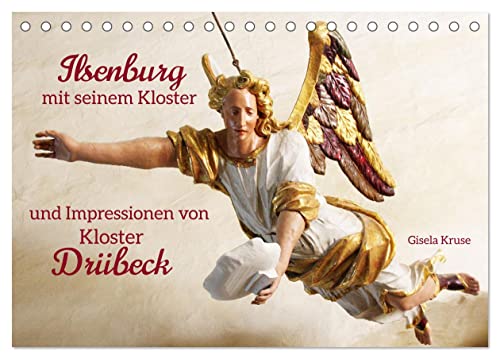 Ilsenburg mit seinem Kloster und Impressionen von Kloster Drübeck (Tischkalender 2024 DIN A5 quer), CALVENDO Monatskalender von CALVENDO
