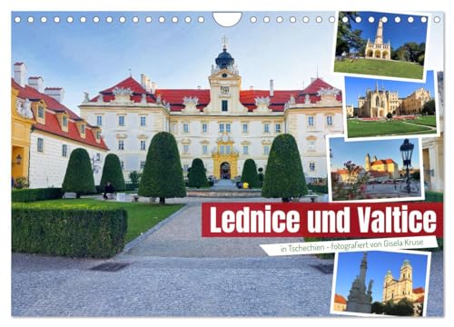 Lednice und Valtice in Tschechien (Wandkalender 2024 DIN A4 quer), CALVENDO Monatskalender von CALVENDO