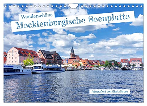 Wunderschöne Mecklenburgische Seenplatte (Wandkalender 2024 DIN A4 quer), CALVENDO Monatskalender von CALVENDO