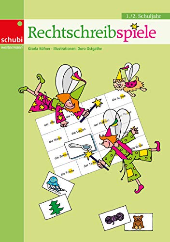 Rechtschreibspiele: 1. / 2. Schuljahr: 11 Lernspiele für den Rechtschreibunterricht (Lernspiele für den Deutschunterricht: Rechtschreiben, Grammatik und Leseförderung)