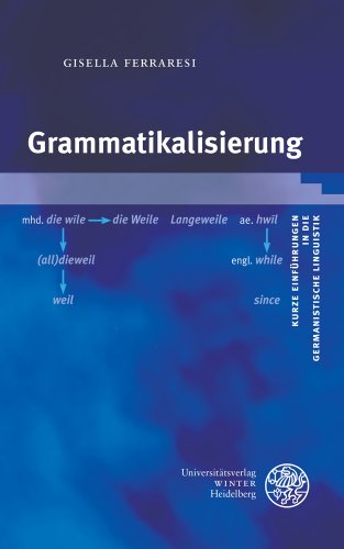 Grammatikalisierung (Kurze Einführungen in die germanistische Linguistik - KEGLI, Band 15)