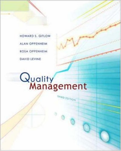 Quality Management (McGraw-Hill/Irwin Series Operations and Decision Sciences) von McGraw Hill Higher Education