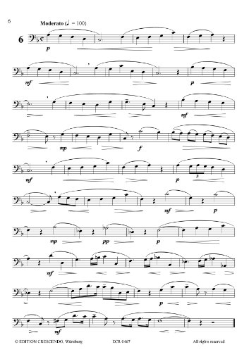 Concone Studies for Tenor Trombone. Book I / Concone-Studien für Tenorposaune Book I von crescendo brass, Würzburg